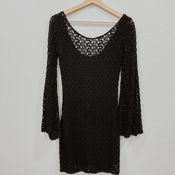 Free people black fitted dress - Picture 1 of 1